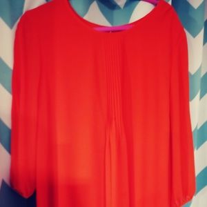 Plus long sleeved blouse